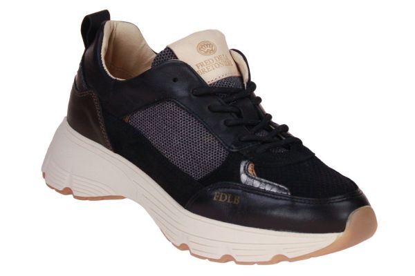 Fred De La Bretoniere Mariola Luna Sneaker Zwart  (FR001008953W-1000) - MerkenOutlet