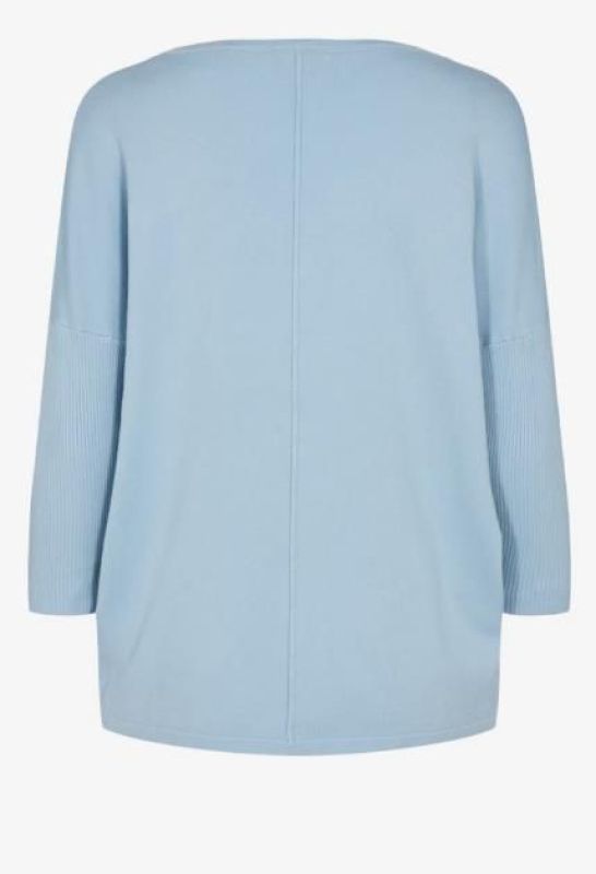 Freequent Jone Pullover Chambray Blue  (116756 chambray blue) - MerkenOutlet