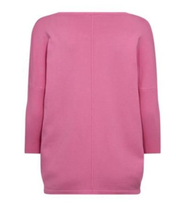 Freequent Jone Pullover Fucshia Pink  (116756 fuchsia pink) - MerkenOutlet