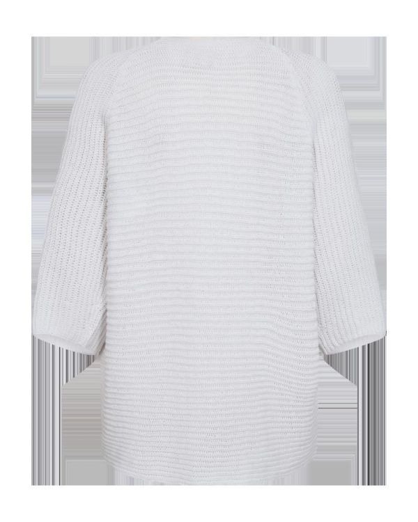 Freequent Cotla Cardigan Brilliant White  (203907 brilliant white) - MerkenOutlet