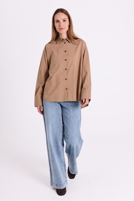 FQ Erica Shirt Silver Mink  (207517 SILVER MINK) - MerkenOutlet