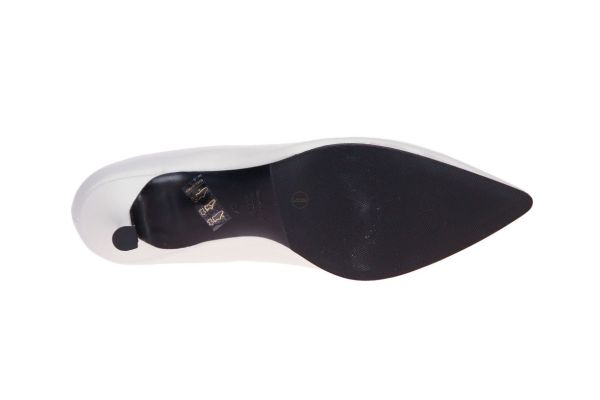 Fru Witte Pump Laag  (3301S-C735) - MerkenOutlet