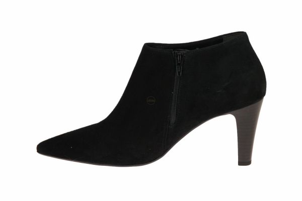 Gabor Zwarte Enkellaars Suede  (51.380.17) - MerkenOutlet