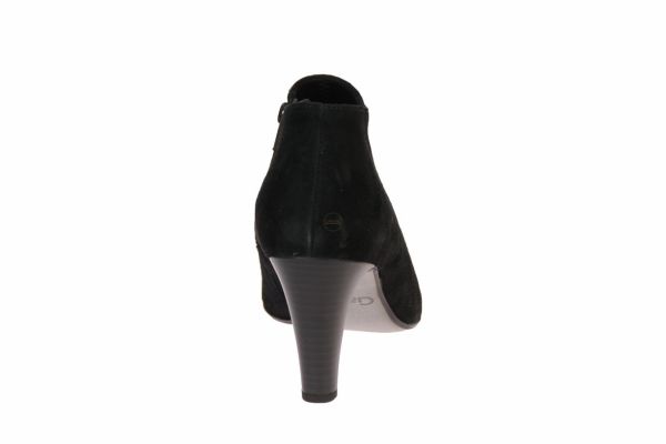 Gabor Zwarte Enkellaars Suede  (51.380.17) - MerkenOutlet