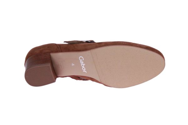Gabor Comfort Cognac Pump H-leest Riempje  (56.129.42) - MerkenOutlet
