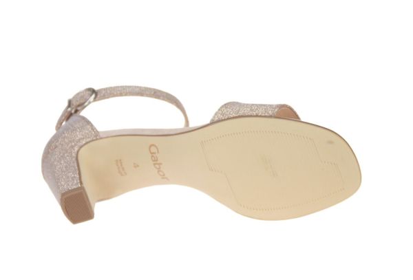 Gabor Roze Sandaal Glitter  (21.790.64) - MerkenOutlet