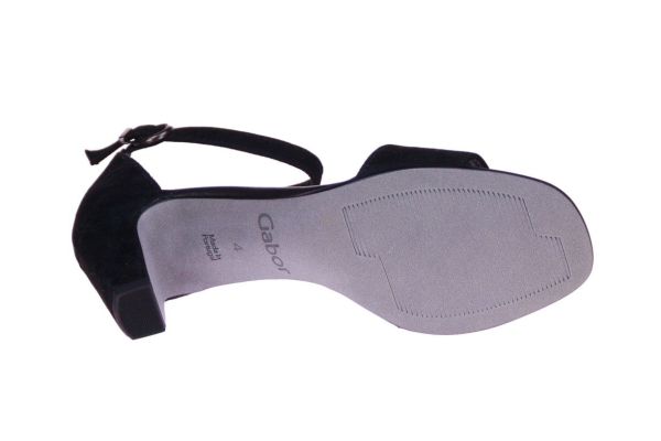 Gabor Zwarte Sandaal  (21.790.17) - MerkenOutlet