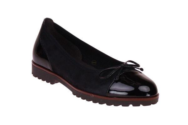 Gabor Zwarte Ballerina  (04.100-37) - MerkenOutlet