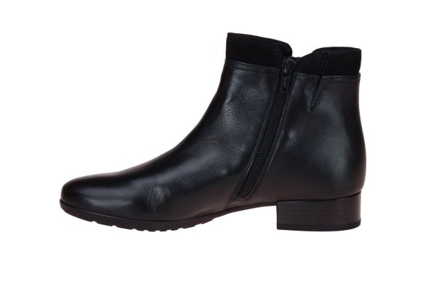 Gabor Comfort Zwarte Enkellaars H-Leest  (72.718-57) - MerkenOutlet