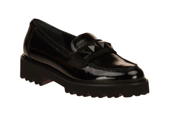 Gabor Best Fitting Zwart Lak Moccasin  (35.243-97) - MerkenOutlet