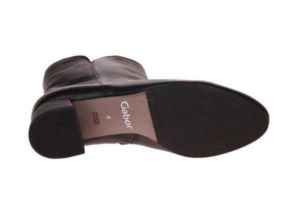 Gabor Best Fitting Zwarte Korte Laars  (35.680-27) - MerkenOutlet