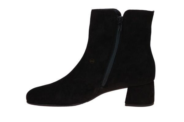 Gabor Best Fitting Zwarte Enkellaars Suède  (55.680-17) - MerkenOutlet