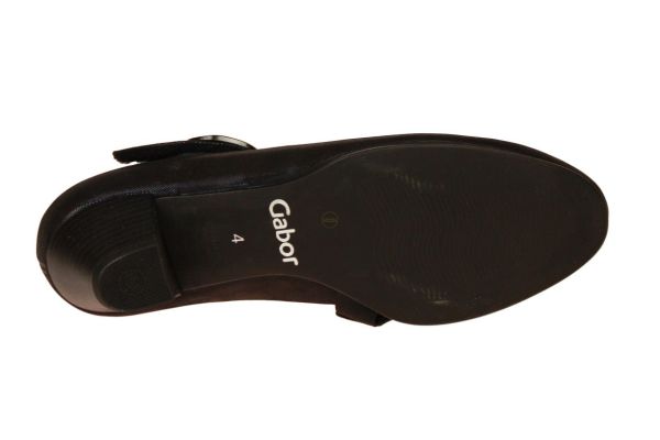 Gabor Comfort Blauwe Schoen H-leest Uitneembaar Voetbed  (36.149-36) - MerkenOutlet