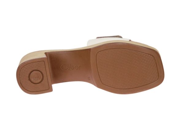 Gabor Comfort Slipper Beige G-leest  (42.722-53) - MerkenOutlet