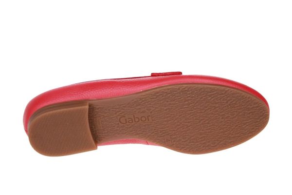 Gabor Comfort Rode Moccasin G-leest  (42.432-58) - MerkenOutlet