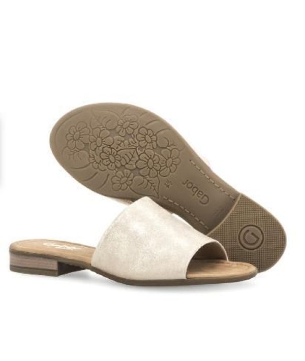Gabor Comfort Slipper Goud G-leest  (42.790-14) - MerkenOutlet