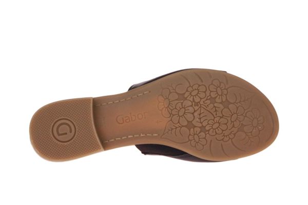 Gabor Comfort Slipper Zwart G-leest  (42.792-57) - MerkenOutlet