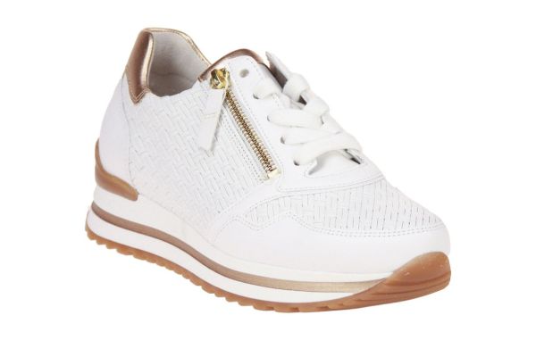Gabor Comfort Wit-Roze Sneaker H-leest  (66.528-80) - MerkenOutlet