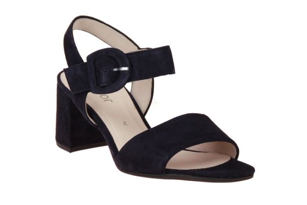 Gabor Best Fitting Blauwe Sandaal  (41.710-16) - MerkenOutlet