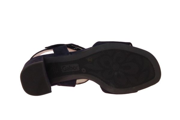 Gabor Best Fitting Blauwe Sandaal  (41.710-16) - MerkenOutlet