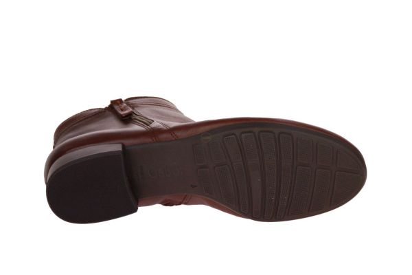 Gabor Comfort Cognac Korte Laars H-leest  (52.718.54) - MerkenOutlet
