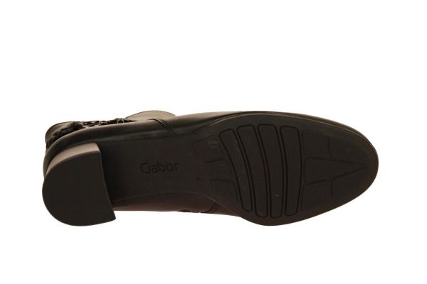 Gabor Comfort Zwarte Korte Laars G-leest  (52.822-57) - MerkenOutlet