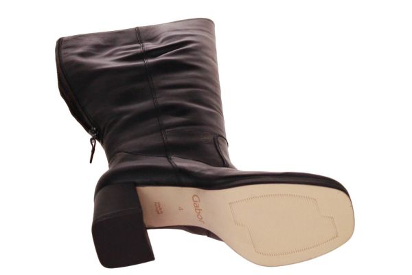 Gabor Best Fitting Zwarte Lange Laars  (55.729-27) - MerkenOutlet
