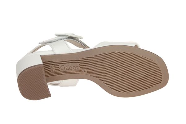 Gabor Best Fitting Sandaal Wit  (61.700-20) - MerkenOutlet