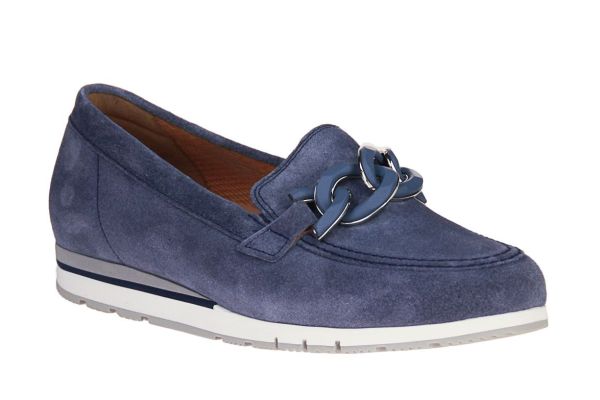 Gabor Comfort Blauwe Moccasin G-leest  (62.415-36) - MerkenOutlet