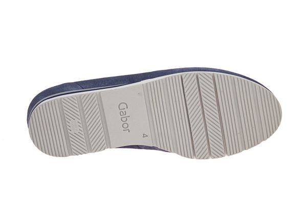 Gabor Comfort Blauwe Moccasin G-leest  (62.415-36) - MerkenOutlet