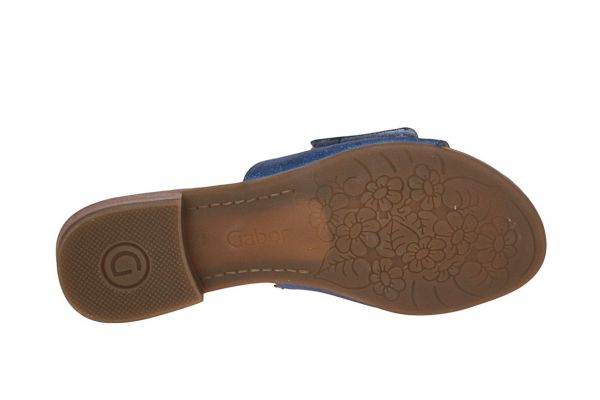 Gabor Comfort Slipper Jeans G-leest  (62.791-16) - MerkenOutlet