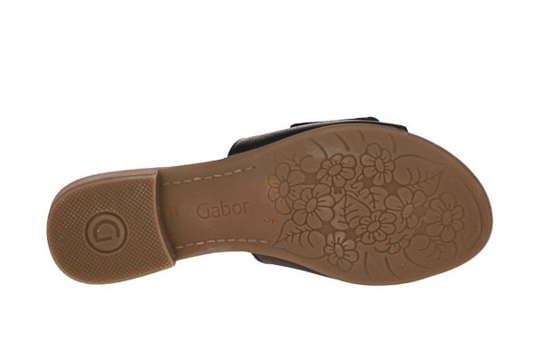 Gabor Comfort Slipper Zwart G-leest  (62.791-57) - MerkenOutlet