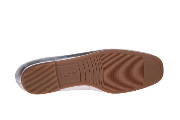 Gabor Ballerina Zilver  (64.140-61) - MerkenOutlet