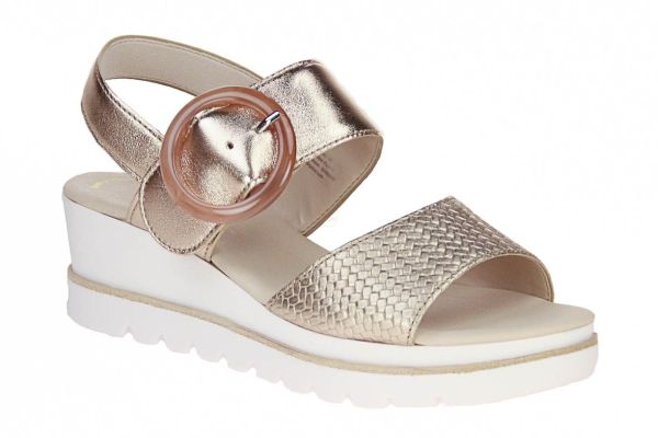 Gabor Best Fitting Gouden Sandaal  (64.645-64) - MerkenOutlet