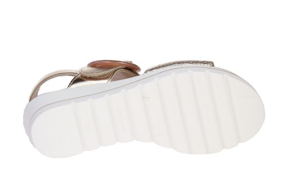 Gabor Best Fitting Gouden Sandaal  (64.645-64) - MerkenOutlet