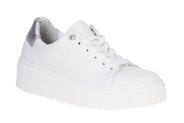 Gabor Comfort Wit-Zilveren Sneaker H-leest  (66.410-52) - MerkenOutlet