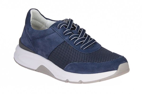 Gabor Rollingsoft Blauwe Sneaker  (66.897-16) - MerkenOutlet
