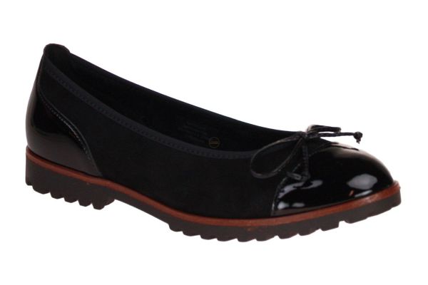 Gabor Ballerina Zwart  (74.100-77) - MerkenOutlet