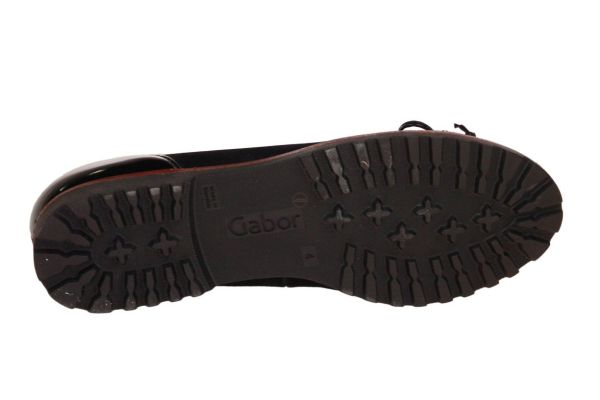Gabor Ballerina Zwart  (74.100-77) - MerkenOutlet