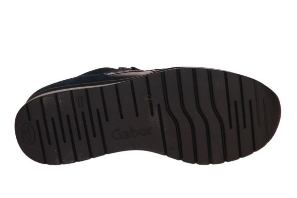 Gabor Comfort Sneaker Blauw K-leest  (76.305-66) - MerkenOutlet