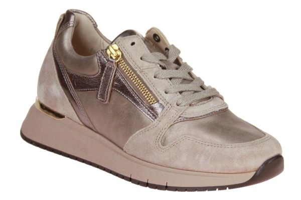 Gabor Comfort Sneaker Beige-Taupe H-leest  (76.446-65) - MerkenOutlet