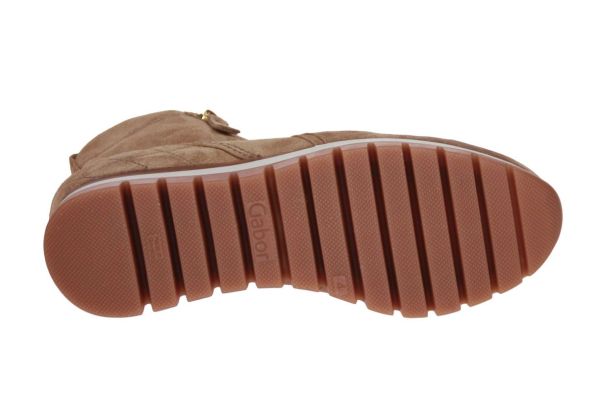 Gabor Comfort Hoge Sneaker Camel H-leest  (76.758-35) - MerkenOutlet