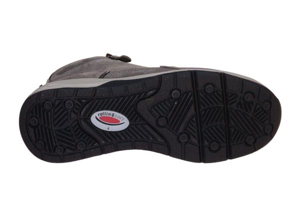 Gabor Rollingsoft Hoge Sneaker Grijs  (76.887-30) - MerkenOutlet