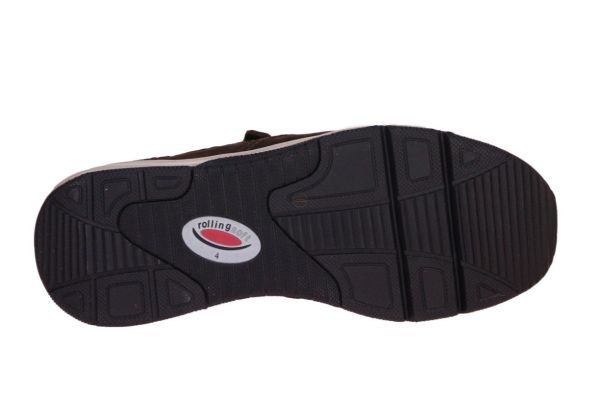 Gabor Rollingsoft Sneaker Bruin Uitneembaar Voetbed  (76.896-44) - MerkenOutlet