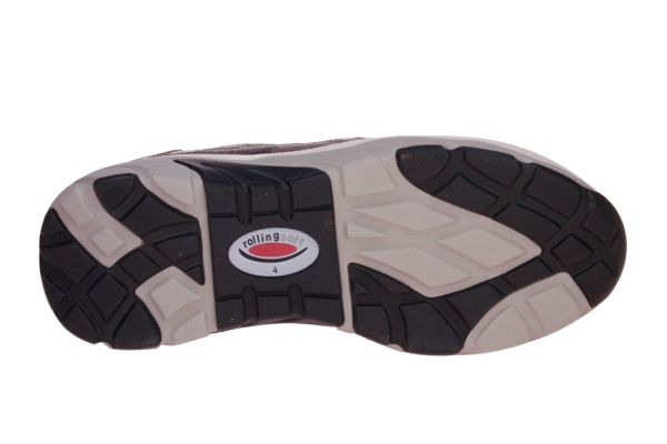 Gabor Rollingsoft Sneaker Roze-Zwart Uitneembaar Voetbed  (76.936-28) - MerkenOutlet