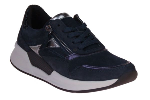 Gabor Rollingsoft Sneaker Blauw  (76.957-26) - MerkenOutlet