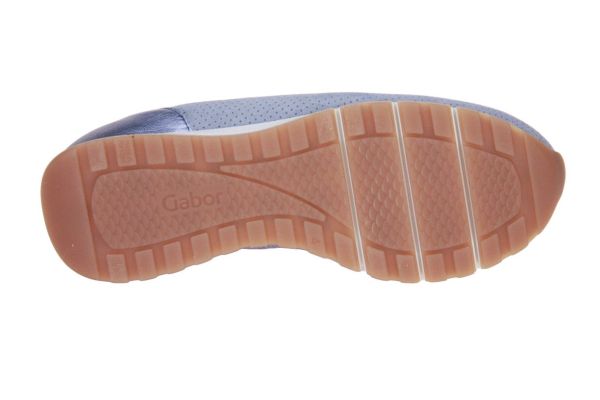 Gabor Slip-In Metallic Blauw  (82.472-36) - MerkenOutlet