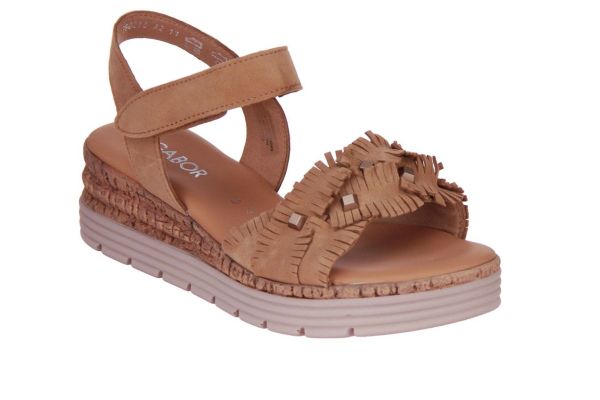 Gabor Cognac Sandaal  (82.704-35) - MerkenOutlet