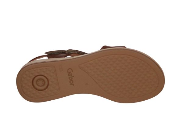 Gabor Sandaal Bruin G-leest  (82.733-54) - MerkenOutlet