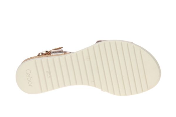 Gabor Comfort Sandaal Brons G-leest  (82.751-82) - MerkenOutlet
